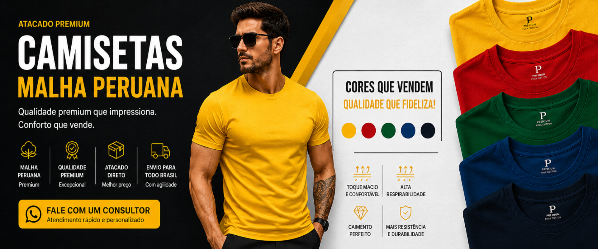 Camisas Polo Importadas Atacado Alta Qualidade